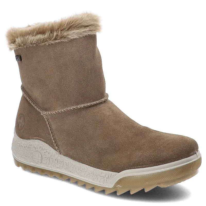 Beige Schneestiefel Rieker Für Frauen, 36