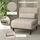 Homcom Schlafsessel, Beige, Textil, 75x75x70 cm, Wohnzimmer, Sessel, Schlafsessel