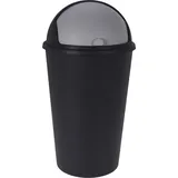 Koopmann International Abfalleimer 25 l Schwarz