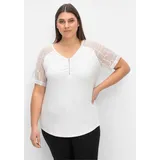 CREATION L Shirt in weiß | Gr.: 44