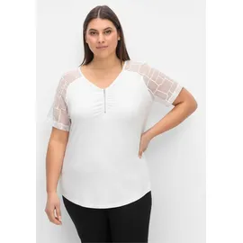 CREATION L Shirt in weiß | Gr.: 44