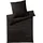 YES FOR BED Pure & Simple Uni Schwarz 200 x 200 cm + 2 x 80 x 80 cm