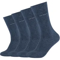 CAMANO Sneakersocken 4er Pack Blau 39-42
