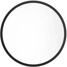 vente-unique Wandspiegel 150 x 150 cm Schwarz