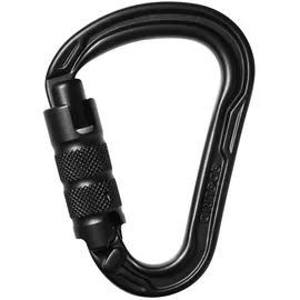 Edelrid HMS Strike Triple II HMS-Karabiner Grau/Schwarz