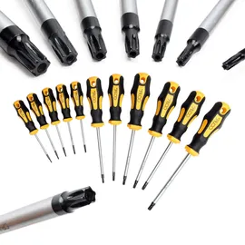 CCLIFE Torx Schraubendreher Set TX magnetisch T6-T40 11 Stück
