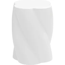 Outsunny Sitzhocker 33 x 45 x 33 cm weiß