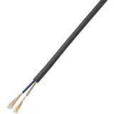 TRU Components 1570217 Anschlussleitung 2 x 0.75mm2 Schwarz 10m