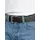 Top Gun Herrengürtel Leder schwarz 100 cm
