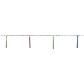 Star Trading LED Solar-Outdoor-Lichterkette Acryl 180 cm 10-tlg Bunt