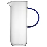 Lyngby Glas Torino Glaskanne 1,1 Liter Klar/Blau