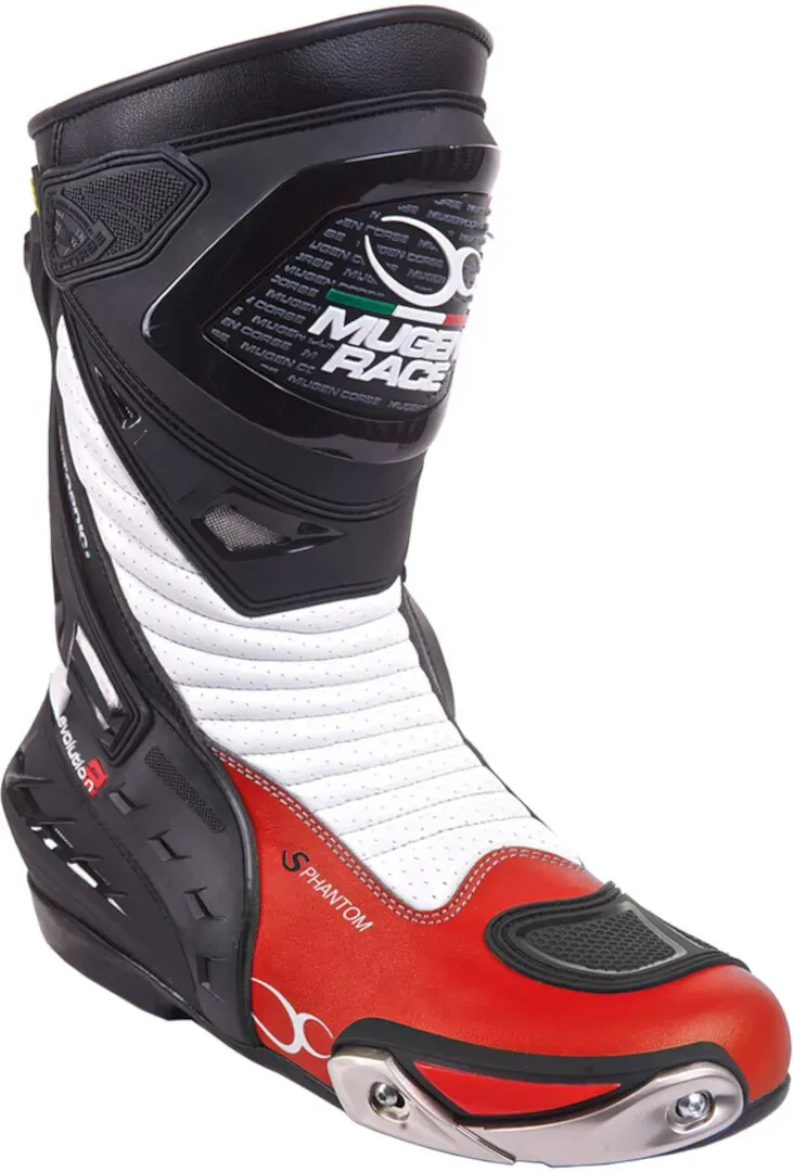 MUGENRACE Sphantom 2 perforierte Motorrad Stiefel