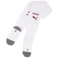 PUMA Team SFV Schweiz Stacked Logo Stutzenstrümpfe 05 - PUMA white/team regal red 35-38