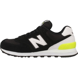 NEW BALANCE 574 Damen black/white/yellow 37