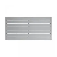 Andrewex Sichtschutzelement Faro 180 x 90 cm Grau Holz