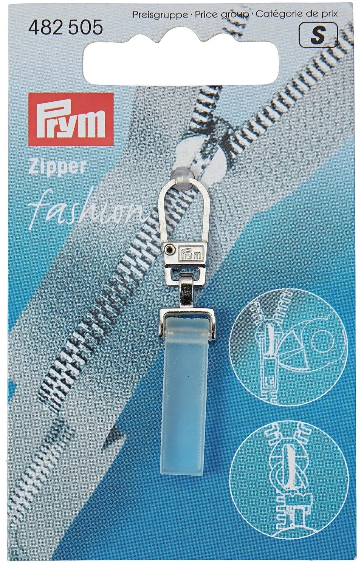 Fashion-Zipper Crystal
