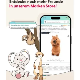 NICI 49747 - Sleeping Pets, Katze Bengal 12cm, schlafend im Körbchen (grün), Plüsch, GREEN