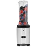 WMF Standmixer Kult X Mix & Go Mini Smoothie Maker, Standmixer,300 Watt silberfarben