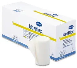 Idealflex® dauerelastische Binden, 8 cm x 5 m, waschbar 9312846 , 1 Packung = 10 Stück, lose