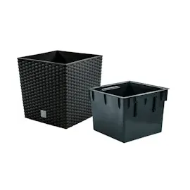 Prosperplast Rato Low 26,2 x 26,2 x 26,6 cm anthrazit