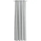 Neutex for you! Vorhang NEUTEX FOR YOU "Libre-ECO", grau (hellgrau), B:142cm H:135cm, Jacquard, Polyester, Gardinen, nach Maß
