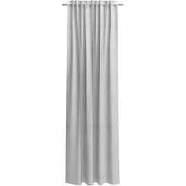 Neutex for you! Vorhang NEUTEX FOR YOU "Libre-ECO", grau (hellgrau), B:142cm H:135cm, Jacquard, Polyester, Gardinen, nach Maß
