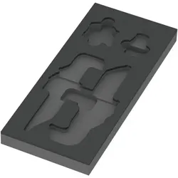 9840 Schaumstoffeinlage Winkelschlüssel Set 1, ohne Werkzeug, 172 x 30