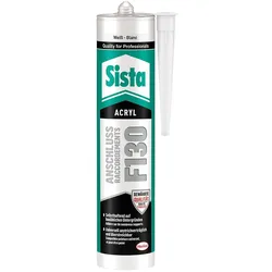 Acryl SISTA F130 Anschluss grau 300ml Kartusche