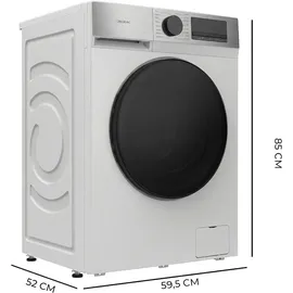 Cecotec Bolero DressCode 7450 Waschmaschine (7 kg, 1200 U/min)
