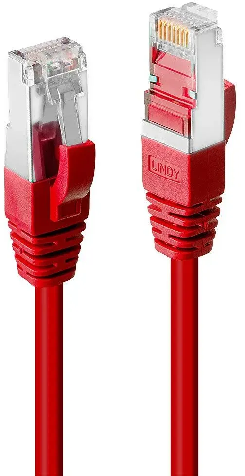 Lindy 45623 Netzwerkkabel Rot 2 m Cat6 S/FTP (S-STP)