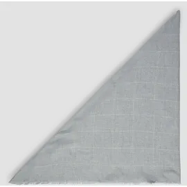 s.Oliver Dreieckstuch mit dezentem Glitzergarn - grau - ONESIZE