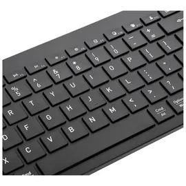 Targus AKB864DE Antimikrobielle Bluetooth-Tastatur für mehrere Geräte in voller Größe (DE)