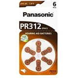 Panasonic PR312 Hörgerätebatterien (10 Blister/60 Batterien)