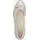 Marco Tozzi Damen Ballerinas weiches Feel Me Fußbett Leder Decksohle Elegante, beige (Cream Comb), 41 EU