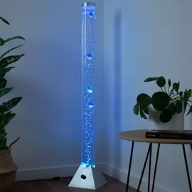 GLOBO RGB LED Steh Lampe Wasser Säule Farbwechsel Leuchte Kabel Deko Fische