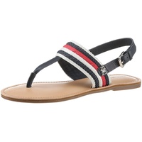 Tommy Hilfiger Sandalen Flat Sandal CORPORATE«, FW0FW06988 Dunkelblau8720643133348