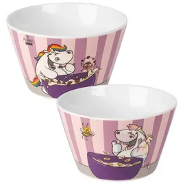 UNITED LABELS Pummel & Friends Schüssel - Müsli | Müslischüssel Schale aus Keramik 500 ml in Mehrfarbig Gr.: onesize