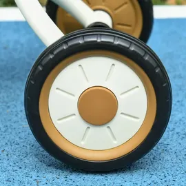 aiyaplay Dreirad Kinderfahrrad mit Verstellbarer Sitz, Fahrradkorb, Kinderrad für 2-5-Jahre Weiß