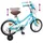 vidaXL Kinderfahrrad 14 Zoll blau/türkis