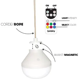 Lumisky LAIA 1-flg. D50 cm Bambus Beige
