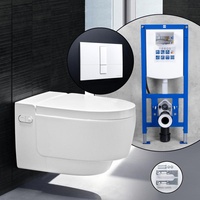 Geberit AquaClean Mera Comfort Komplett-SET Dusch-WC mit neeos Vorwandelement,, 146210111+16782WH#SET,