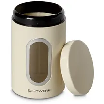 Echtwerk Vorratsdosen "single" - creme