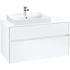 Villeroy & Boch Collaro Waschbeckenunterschrank 100 x 55 cm White Matt