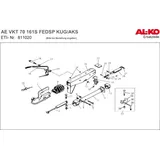Alko Auflaufdämpfer Typ: 161S, Vierkant 70mm ET Nr. 811020, Pos.2