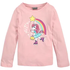 Kidsworld Langarmshirt in rosa | Gr.: 104/110