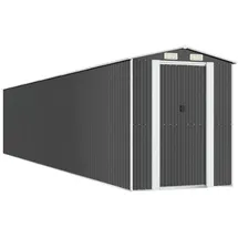 vidaXL Geräteschuppen 1,92 x 2,12 m Anthrazit