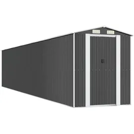 vidaXL Geräteschuppen 1,92 x 2,12 m Anthrazit