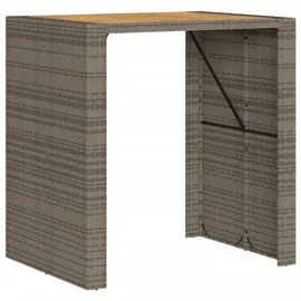 vidaXL Gartenbar-Set 5-tlg. Grau