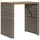 vidaXL Gartenbar-Set 5-tlg. Grau