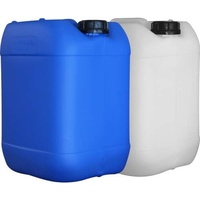Wasserkanister 20 Liter PE Industriekanister Gewerbe Kanister für Wasser weiß